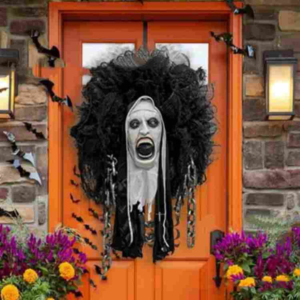 Horror Movie Garland Halloween Unique Decorative Mask Doorplate